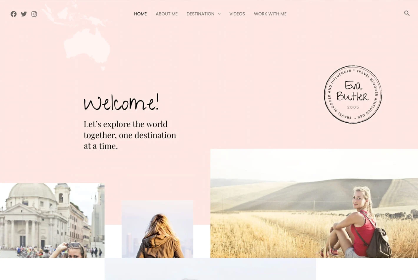 Travel Blogger Influencer