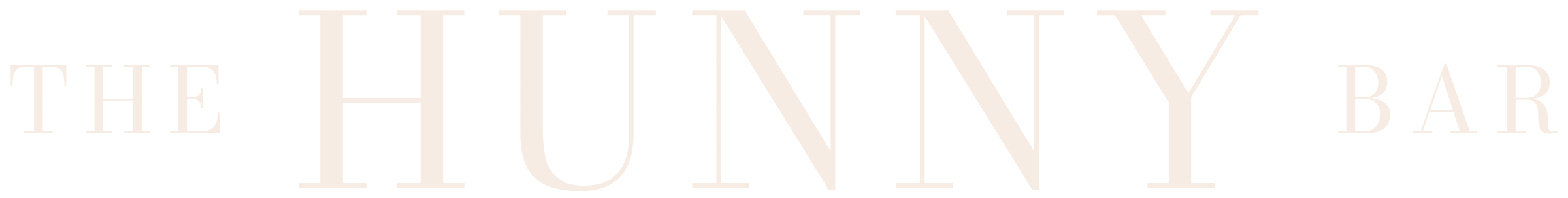 The Hunny Bar - Logo
